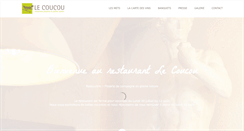Desktop Screenshot of lecoucou.ch